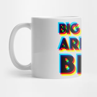 Big Beats Are The Best - 3D Typographic Design Mug